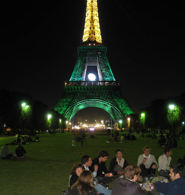 Eiffel Tower at Night